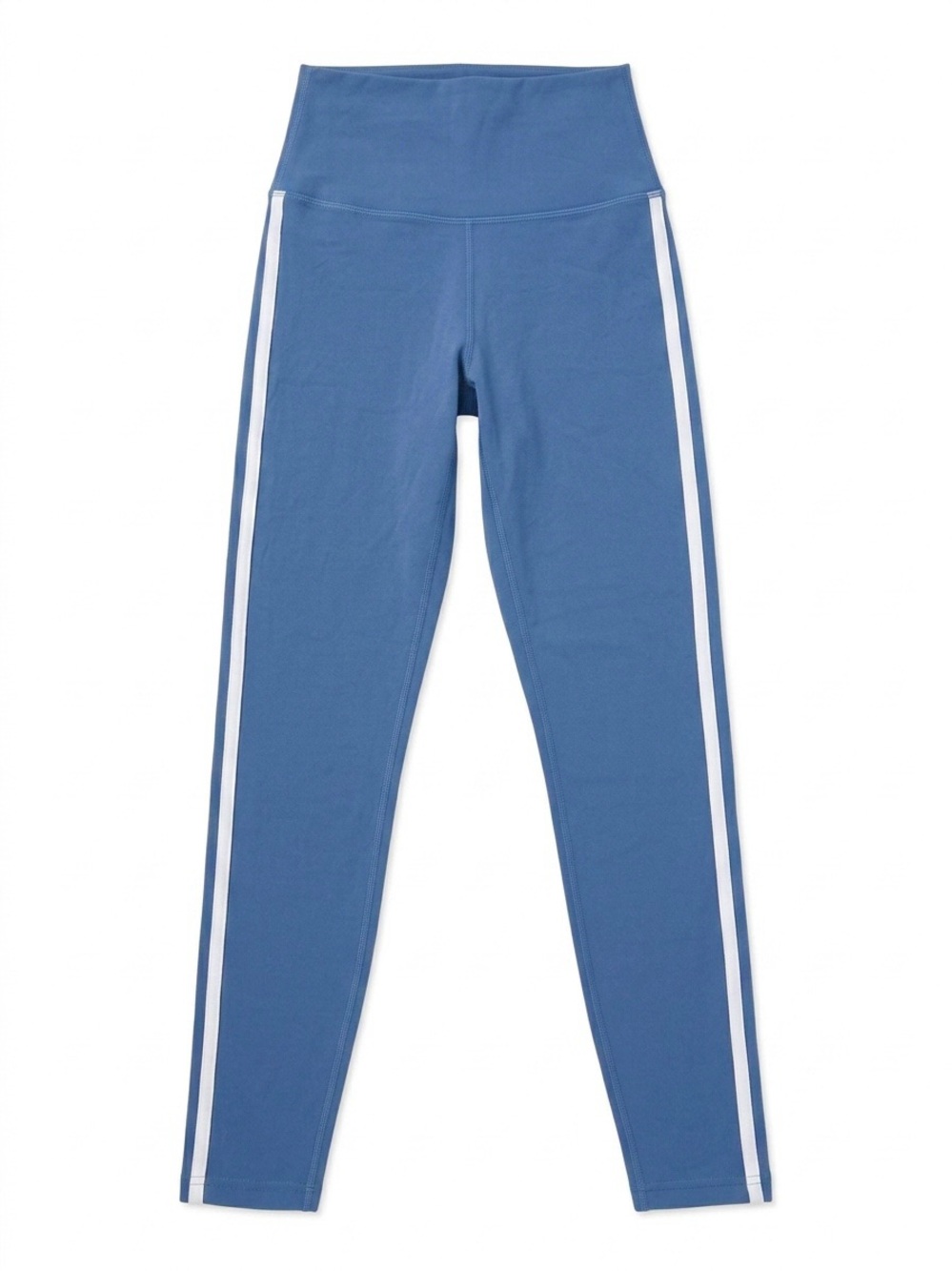 Splits59 Blue Women’s High-Waist Striped Leggings - Size S